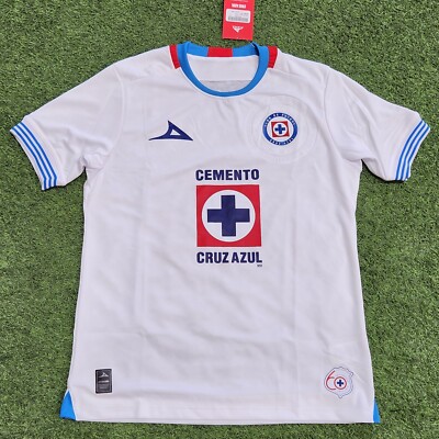 Pirma Cruz Azul Away 24-25 Men's Soccer Jersey White-Red