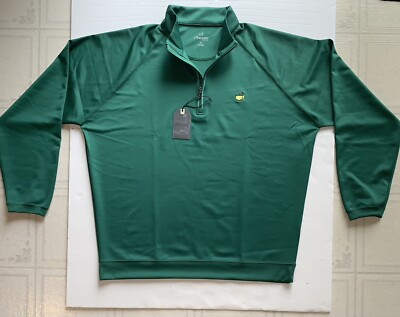 Masters golf Pullover 2XL quarter zip green tech performance 2024 pga new