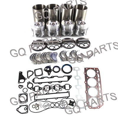 For Yanmar 4TN82 4TN82E Overhaul Rebuild Kit Engine Excavator Tractor Repair Set