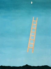 Georgia O'Keeffe: Ladder to the Moon 22x30 Archival Quality Fine Art Print