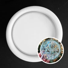 Round SHAKER Coaster Silicone Mold AU