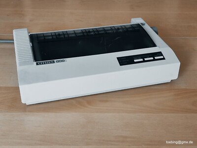 Citizen 120D MPS 1200 C64 Commodore Amiga NLQ Drucker parrallel seriell