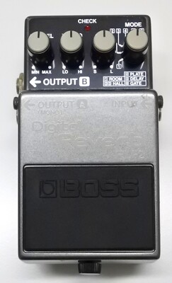 BOSS RV-2 Digital Reverb Guitar Effects Pedal MIJ 1987 #38