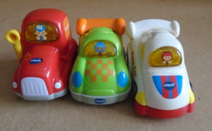 Vtech Go Go Smart 2 - Race Cars and Red Tractor (battery operate