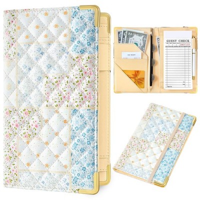 Server Book, Waitress Book with Zipper Pocket, Cute Server Books for Waitress...