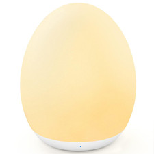Night Light for Kids, Baby Egg Light for Nursery, 7 Colors Changing  Stepless D