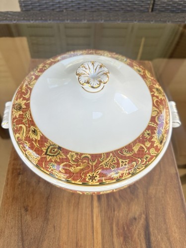 Wedgwood Persien bedeckt Gemüseschüssel Terrine 8" mit Griffen 1997 UK - Bild 3 von 8