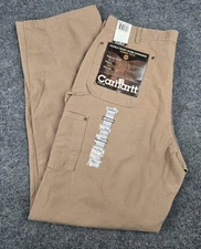 NWT Vintage Carhartt Double Knee 38 X 34 Original Fit Work Dungaree B136 SDL