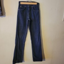 Vintage boys Levi 1978 blue Corduroy Pants Size 10 25x32 tall orange tab