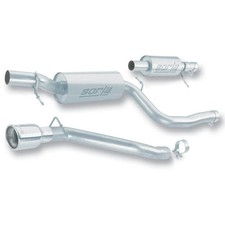 Borla 140121 S-type Stainless Steel Cat Back Exhaust For 2004-2009 Mazda 3 2.3l Borla 140121 S-type Stainless Steel Cat Back Exhaust For 2004-2009 Mazda 3 2.3l