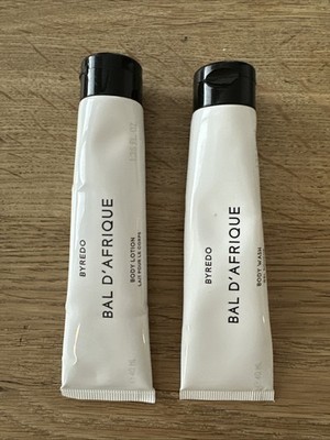 BYREDO Bal d'Afrique Body Wash + Body Lotion je 40 ml Neu!