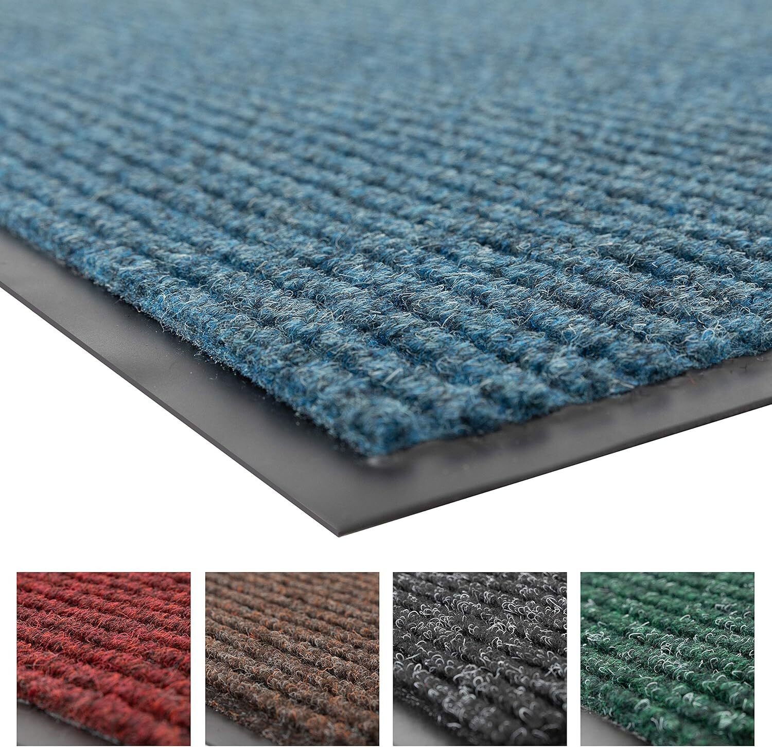 Notrax 109 Brush Step Carpeted Indoor/Outdoor Entrance Mat for Home or Office, 3