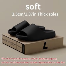 Unisex Cloud Slides Thick Sole Soft EVA Non-Slip House Slippers Indoor Outdoor