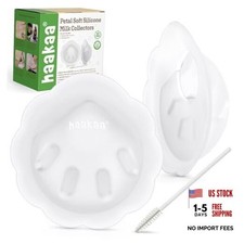 Petal Soft Silicone Milk Collector - Discreet Leak-Protection Breast Milk 2.0