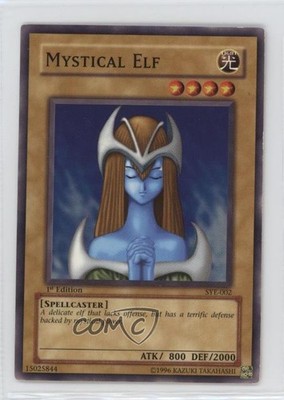 Mystical Elf 1st Ed. YuGiOh Starter Deck Yugi Evolution #SYE-002 2004