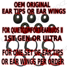 1 SET OEM Original Ear Tips or Wings For Bose QuietComfort Earbuds II or Ultra
