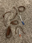 Vintage Teenage Mutant Ninja Turtles TMNT Weapons Accessories Parts Lot Of 8