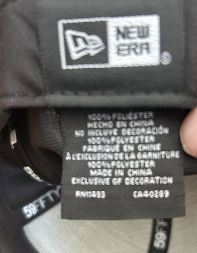 Chicago White Sox New Era Fitted Hat 7 3/8 - Picture 4 of 4