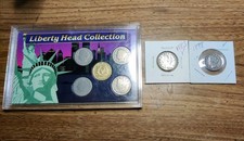 7 LIBERTY V NICKELS W/ SSCA SET (1899 RACKETEER ) & 1883 - 1898 HIGH GRADE COINS