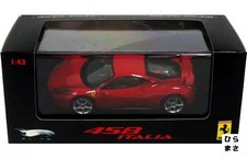 1/43 Ferrari 458 Italia Red Diecast Car Box Damage Medium