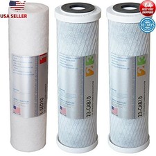 Replacement Water Filter Set Carbon Polypropylene 9. 3"D X 11. 5"W X 4. 8"H New