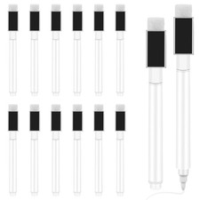 12 Pcs White Dry Erase Markers, Magnetic 1 Count Pack of 12 ,