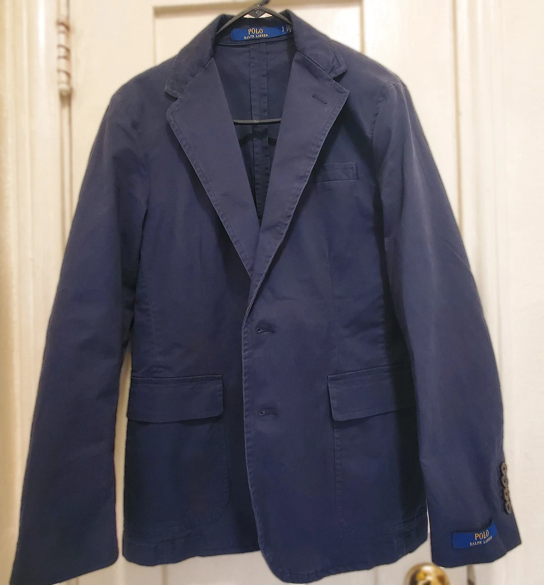 Polo Ralph Lauren ネイビー ジャケット Leather Flight Jacket