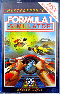 MSX -- FORMULA 1 SIMULATOR (MASTERTRONIC)