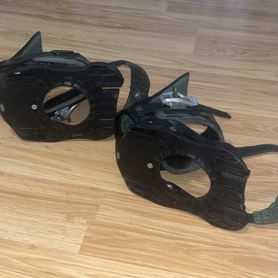 Drake F50 Snowboard Bindings Large Made In Italy Gray White | eBay