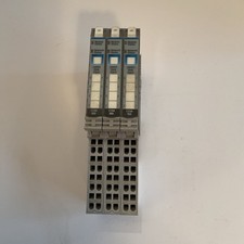 Qty 3 - Allen Bradley Input Module with Base 1734-TOP3S 1734-IB8
