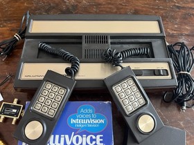 1979 Mattel Intellivision Model 2609 With Intellivoice Tested And Working