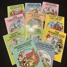 Vintage Disney Small World Library Book Lot Of 11