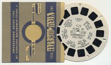 Ruins of Cajamarquilla Lima Peru 1940's HL Style View-Master Single Reel 624