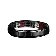 Mens Double Strong Magnetic Therapy Bracelet Arthritis Pain Relief Jewelry AU