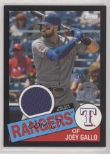 2020 Topps 1985 Baseball Relics Series 2 Black 66/199 Joey Gallo #85TR-JG 0h0m