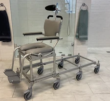 NuProdx Mobility MC6000RSTilt For Narrow Shower Transfer Tight spaces