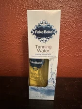 Fake Bake Tanning Water Nib 6.7 Fl Oz Foam Texture For Easy Application