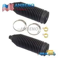 1 Pair for Chevy GMC Cadillac Rack&Pinion Inner Tie Rod Steering Bellow Boot
