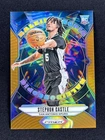 2024-25 Panini Prizm Stephon Castle #19 Orange Prizm Kaleidoscopic Rookie RC /49