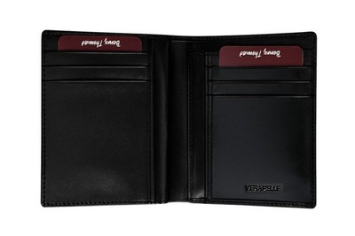 A Fisarmonica Portafoglio PIQUADRO Uomo Verticale Blue Square