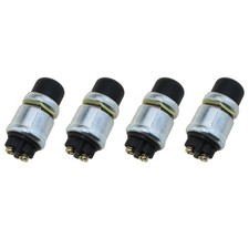 4 Pcs Engine Start Push Button Momentary 12V 50A Engine Start Push Button Switch