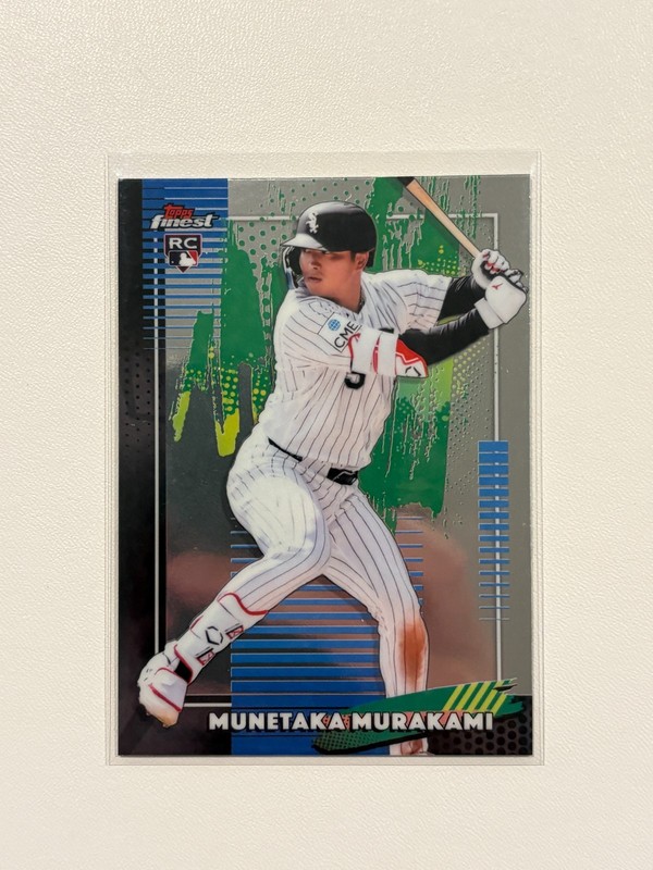 2026 Topps Finest Munetaka Murakami RC Common Base Card #5 White Sox Rookie