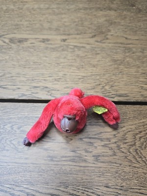 Kipling Monkey “Carlos” Plush Thumb Sucking Ape Gorilla Red NO