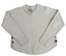 Madewell Womens Textured Knit Cotton Pullover...