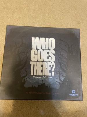 Who Goes There? Delux Edition Board Game Played Once/preowned