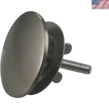 2-Inch Brass Sink Hole Cover in Satin Nickel - Easy Install  Stylish Design