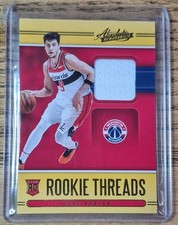 2020-21 Panini Absolute Memorabilia - Rookie Threads Deni Avdija #RT-DAV Level 1