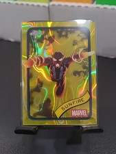 2025 Topps Chrome Marvel SUNFIRE Yellow Lava Refractor #22