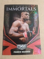 2025 Panini Combat Immortals  Anthology Francis Ngannou Card # 3 Numbered To 275