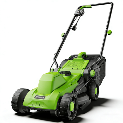 #ad Steelite 13 Inch 11 Amp Corded Electric Lawn Mower with 8 Gallon Collection Bag $89.99